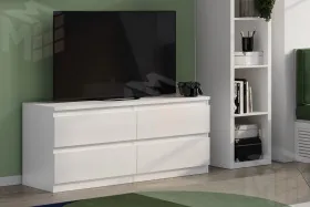 2.03.03.100.1 КАСТОР тумба 4 ящика RU белая