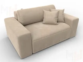 Кресло Лига-036 НПБ ( SEVEN 729 бежевый )