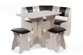 Кухонный уголок Тюльпан мини (ясень 221/101)