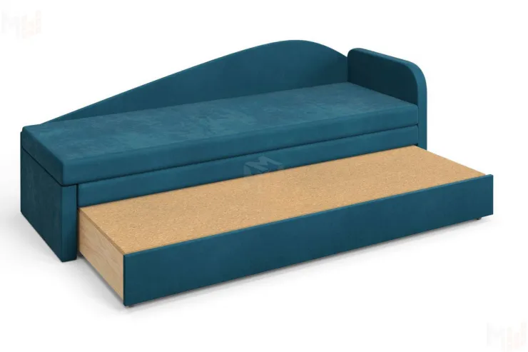 Диван Верди Правый синий