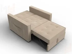 Кресло-кровать Лига-104 (80) ( SEVEN 729 бежевый )