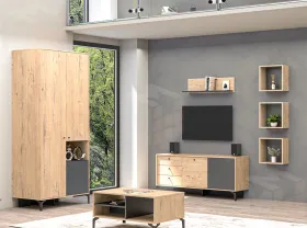 Модульная гостиная МС Лион набор 2