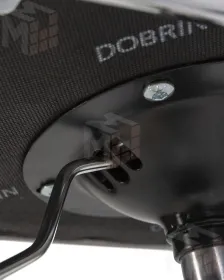 Офисное кресло для персонала DOBRIN TERRY (серый велюр (MJ9-75))