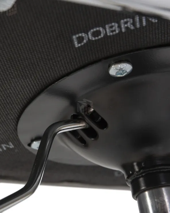 Офисное кресло для персонала DOBRIN TERRY (серый велюр (MJ9-75))