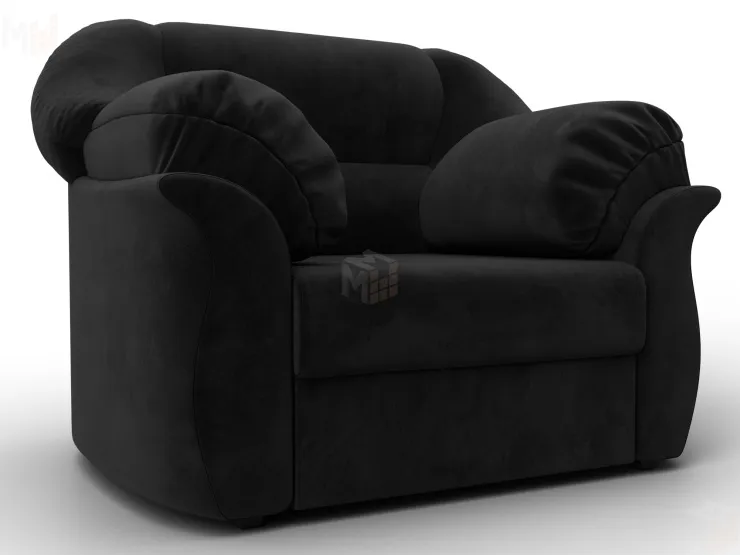 Кресло Карнелла ( SEVEN 35 черный )