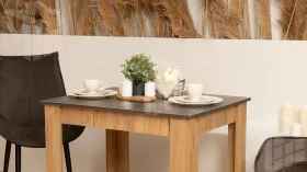 Стол обеденный Промо тип 1 Дуб Крафт золотой, Ателье темное