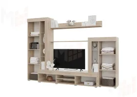 Гостиная Дельта ЛДСП (Сонома/Белый)