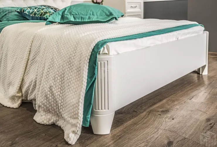 Детская кровать Мишель 120х200 см белый матовый