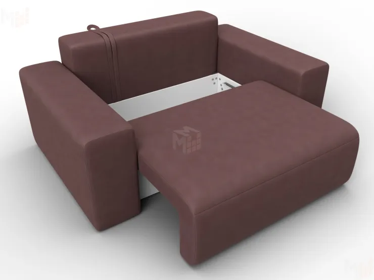 Кресло Лига-036 НПБ ( JOLY 09 бордовый )