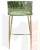 Стул барный DOBRIN EMMA GOLD (зеленый велюр (VF-08))