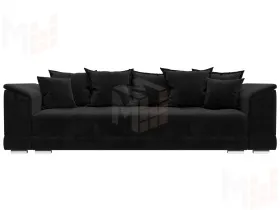 Диван прямой НордСтар НПБ ( SEVEN 35 черный )