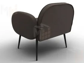 Кресло Лига-086 ( рогожка Амур 05 коричневый )