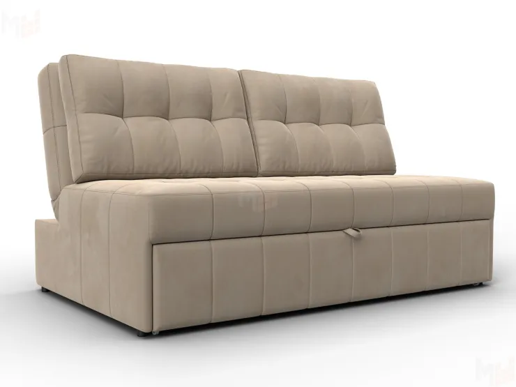 Диван прямой Лига-107 (140) ( SEVEN 729 бежевый )