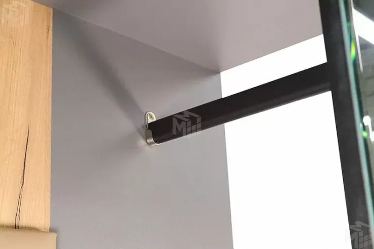 Прихожая Ольга-Лофт 2 Дуб Крафт Золотой/Темно-Серый