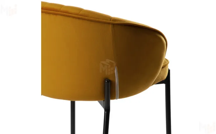 Полубарный стул Миэль chai tea/черный