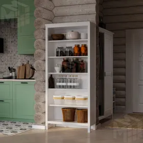 Стеллаж 00 «Кантри» арт.410215002300 /Белый лак/