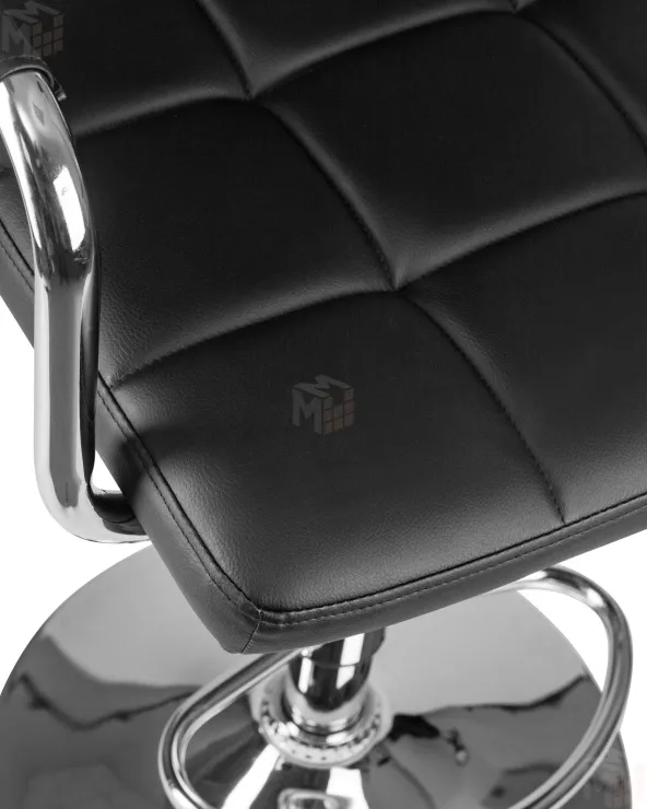 Стул барный DOBRIN KRUGER ARM (чёрный)