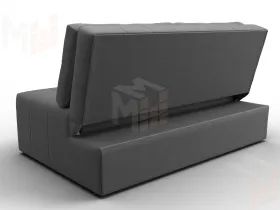Диван прямой Лига-107 (140) ( JOLY 13 серый )
