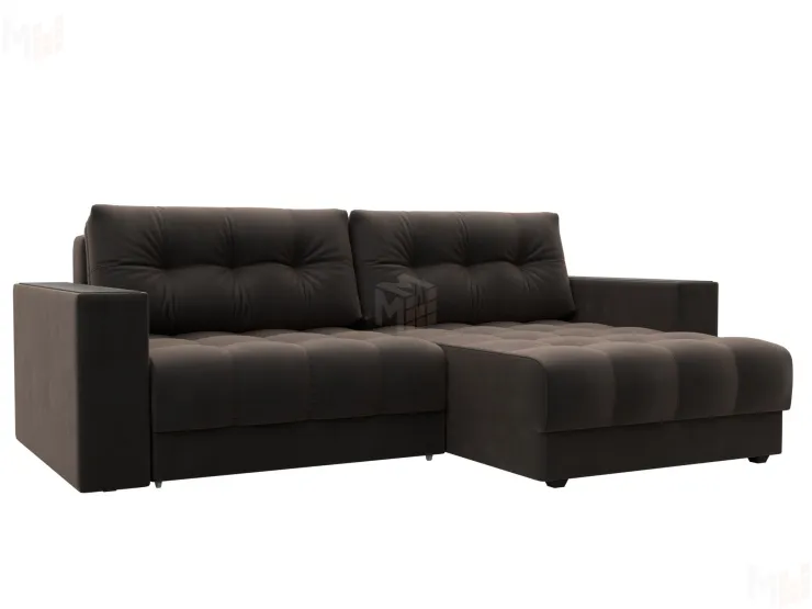 Диван угловой с декором Лига-049 НПБ