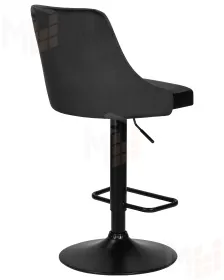 Стул барный DOBRIN JOSEPH BLACK (черный велюр (MJ9-101))