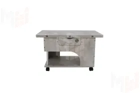 Стол-трансформер Стэп Цемент Светлый