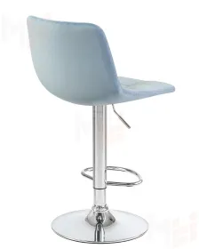 Стул барный DOBRIN TAILOR (пудрово-голубой велюр (MJ9-74))