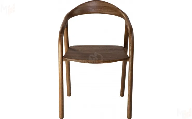 Кресло деревянное из массива дуба Соул Дуб темный