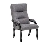 Кресло Leset Дэми (Венге/Malmo 90 (серый))