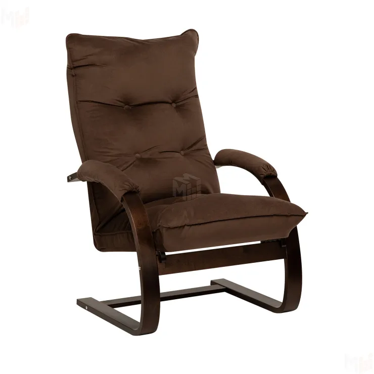 Кресло-трансформер Leset Монако (Орех текстура/V23 молочный шоколад)