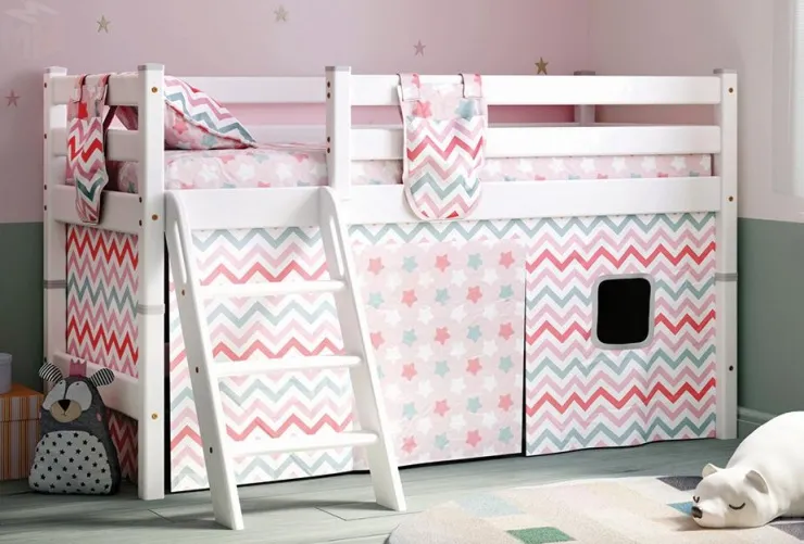 Штора на низкую кровать Соня