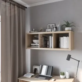 Полка Фора 3 дуб беленый