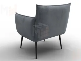 Кресло Лига-083 ( велюр TOWER 10 серый )