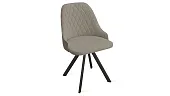 Стул Гранд К2 Черный муар, Велюр Confetti Smoke