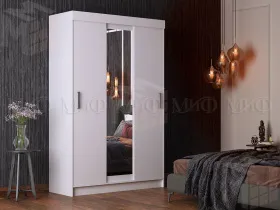 Шкаф-купе Бася, белый
