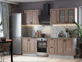 Кухня Настя МДФ 2,0 трюфель