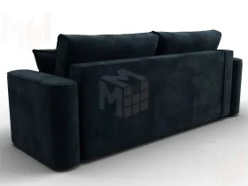 Диван прямой Лига-118 НПБ ( LAIM 21 графит )