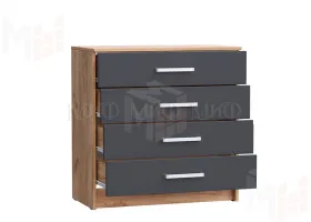 Комод Мартина 800 (дуб крафт/графит)