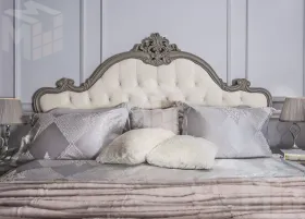 Кровать Мишель Лайт 180х200 см серый камень