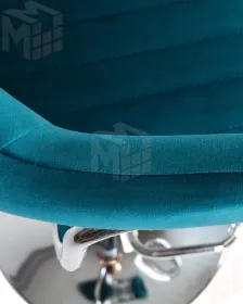 Стул барный DOBRIN CHARLY (морской волны велюр (MJ9-99))