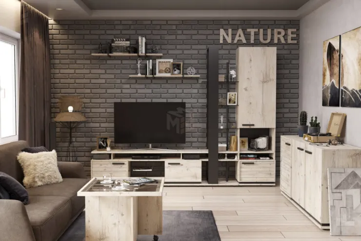 Гостиная Nature 4 Гаскон пайн