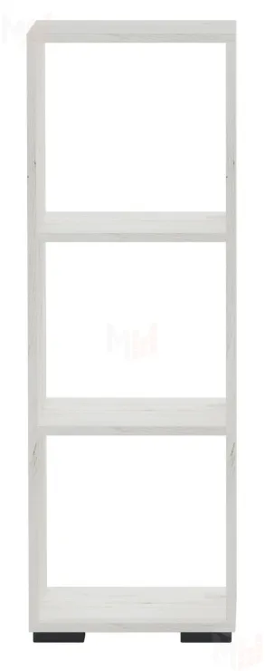 Стеллаж  ГРЕТТА Куб 3 Дуб Крафт белый