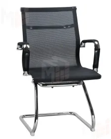 Офисное кресло для посетителей DOBRIN CODY MESH (чёрный)