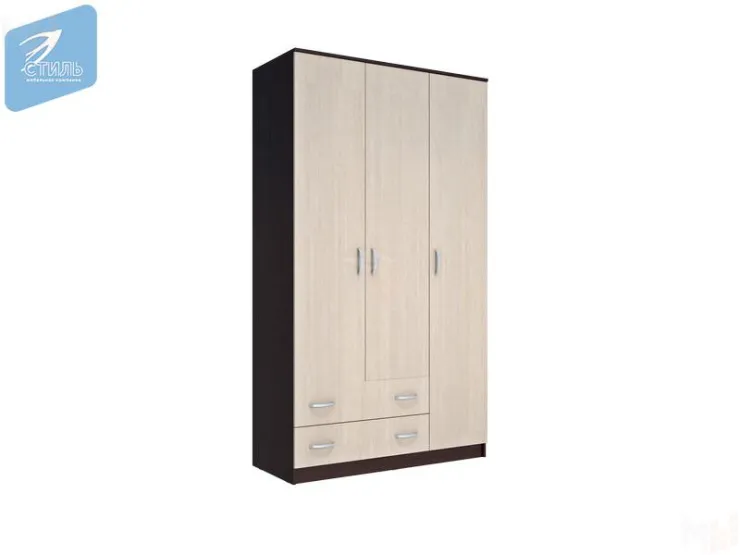 Шкаф Комфорт-10 венге/дуб молочный