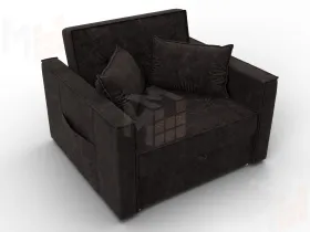 Кресло-кровать Лига-104 (80) ( BRUT 17 коричневый )