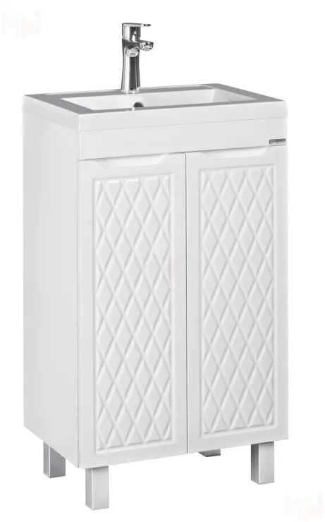 Тумба под умывальник "Andrea 50" 3D без ящика Домино