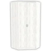 Шкаф угловой со штангой и полками 403