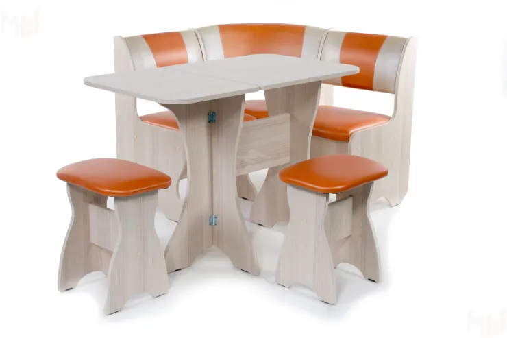 Кухонный уголок Тюльпан мини (ясень/120/101)