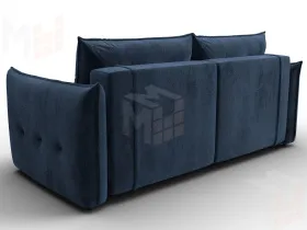 Диван прямой Лига-100 НПБ ( TOWER 13 синий )