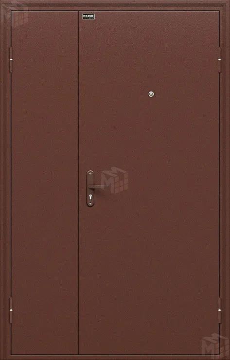 Входная металлическая дверь Дуо Слим Антик Медь