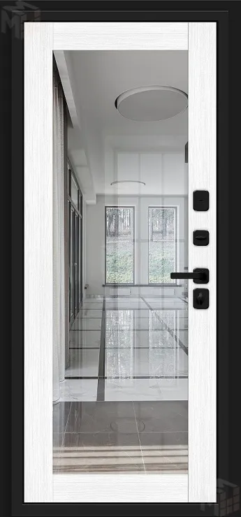 Входная металлическая дверь Джет-3 (RBE) с зеркалом